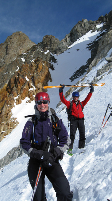 Les winners : Posent devant le final, but à 5m du col..