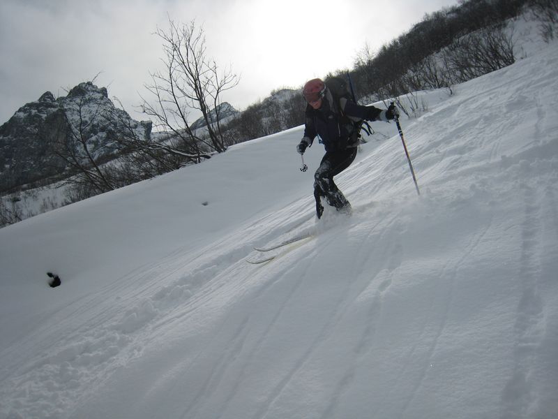 #17 Couloir NE du Mouchillon : sous le couloir, c Couloir NE du Mouchillon : sous le couloir, c'est encore la gavade