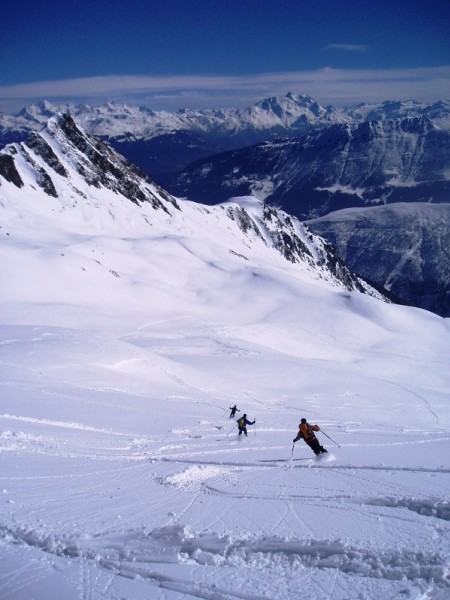 #8 Une combe taillée pour le ski : face à la Vanoise Une combe taillée pour le ski : face à la Vanoise