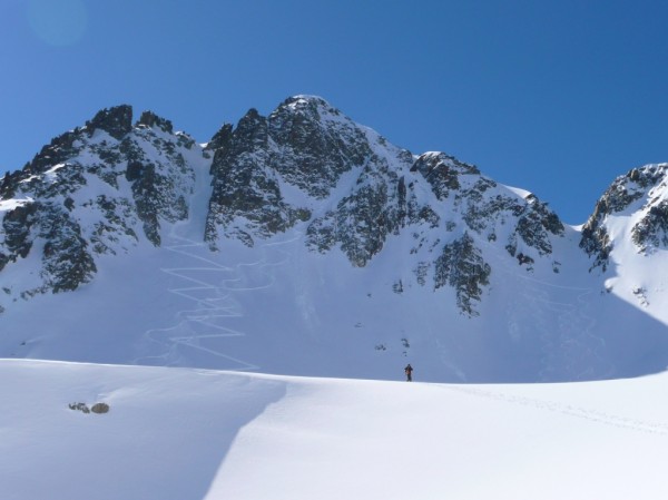 #3 face nord villonet couloirs : vue d face nord villonet couloirs : vue d'ensemble