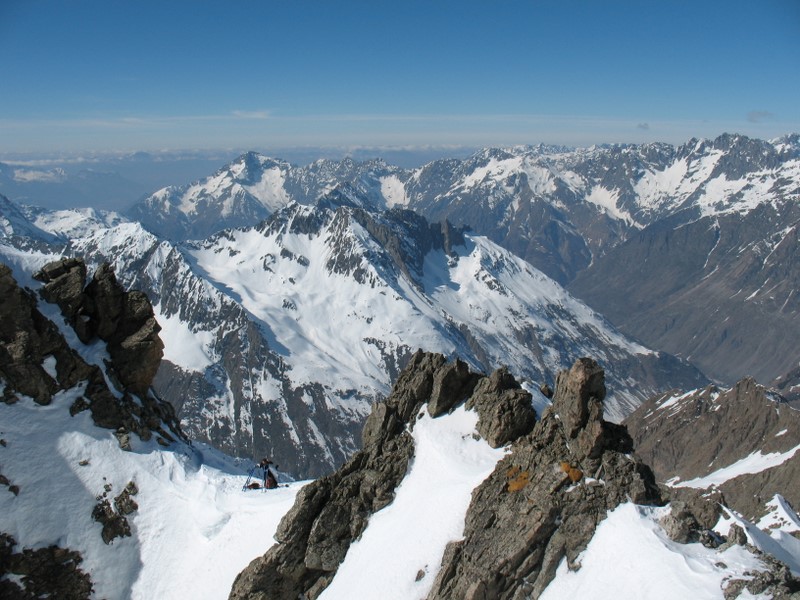 #5 Aig. des Espères : La selle neigeuse Aig. des Espères : La selle neigeuse