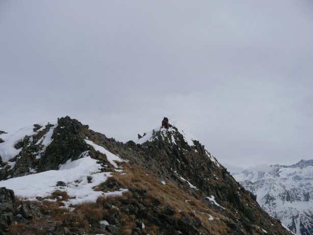 #3 l l'arête terminale : mais non Matt, c'est pas casse-gueule...