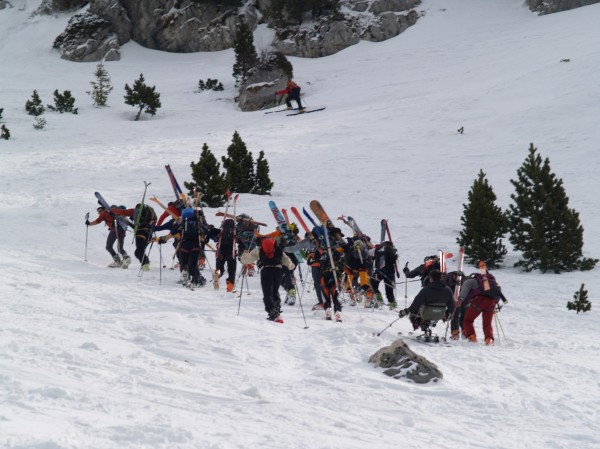 La Directe de Chamechaude : Dré dans le pentu