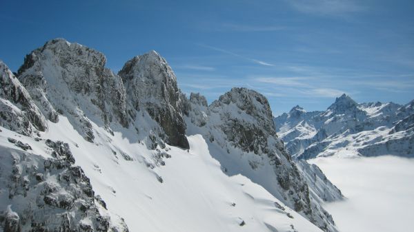 #2 Pic du Pin : Ca a plâtré au dessus de 2400m, mais tout dégringole dès que le soleil tape Pic du Pin : Ca a plâtré au dessus de 2400m, mais tout dégringole dès que le soleil tape
