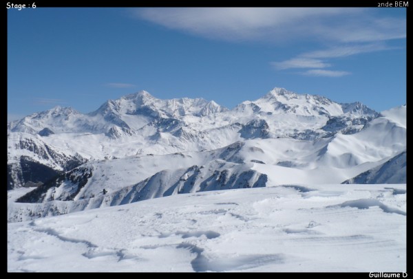 #9 Le Mont Pourri : Le Mont Pourri à droite depuis le Mont des Archets (2437m) Le Mont Pourri : Le Mont Pourri à droite depuis le Mont des Archets (2437m)