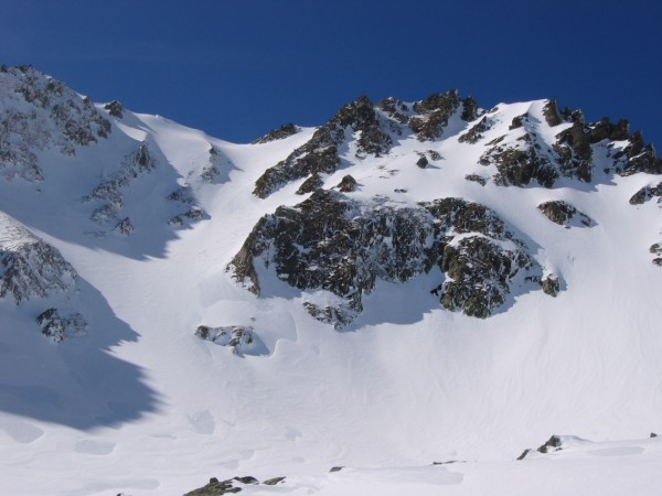 #8 Pic Sud du Merlet : couloir NE Pic Sud du Merlet : couloir NE
