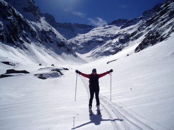 #9 Bravo Gigi : devant le replat de la Mariande, vallée typiquement glaciaire Bravo Gigi : devant le replat de la Mariande, vallée typiquement glaciaire
