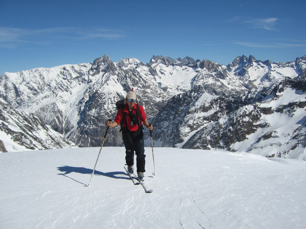 #14 Fred : Arrivée au col de la Mariande Fred : Arrivée au col de la Mariande