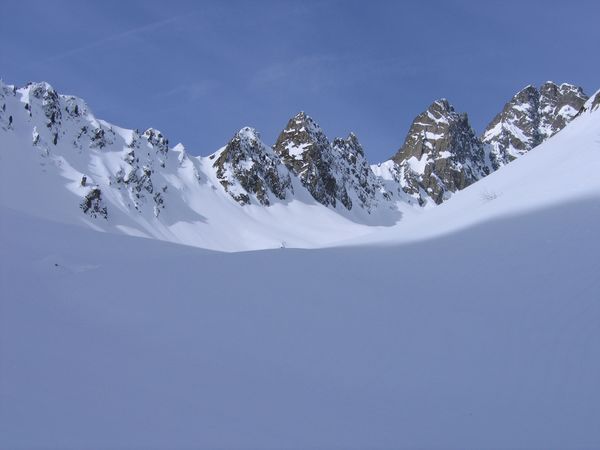 #2 vue de la vallette : virrage à droite pour monter au col, ça appelle non?? vue de la vallette : virrage à droite pour monter au col, ça appelle non??