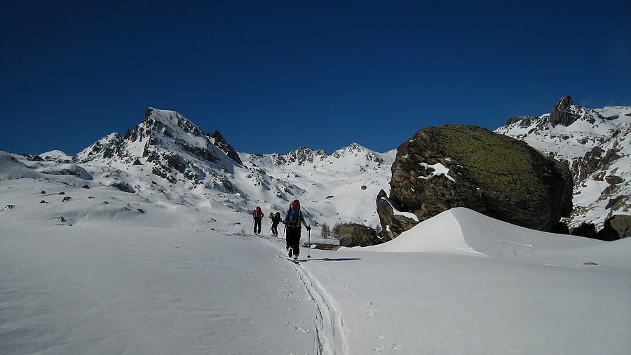 Cime du Diable : Bel objectif pour l'après refuge.
Mais c'était pas assez plat pour nous.