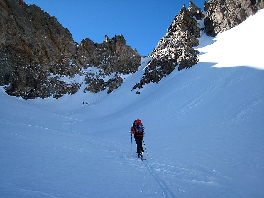 Pas Est du Clapier : Très belle petite combe enclavée