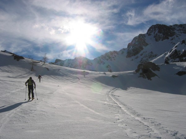 au dessus du Lac : c'est après qu'on tourne à gauche