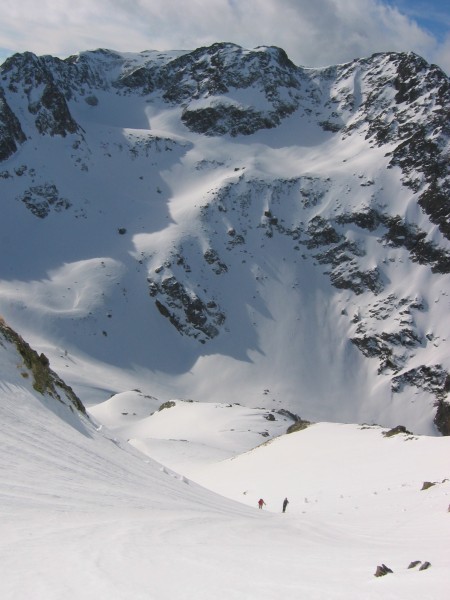 dernier ressaut : avant d'arriver à la brêche