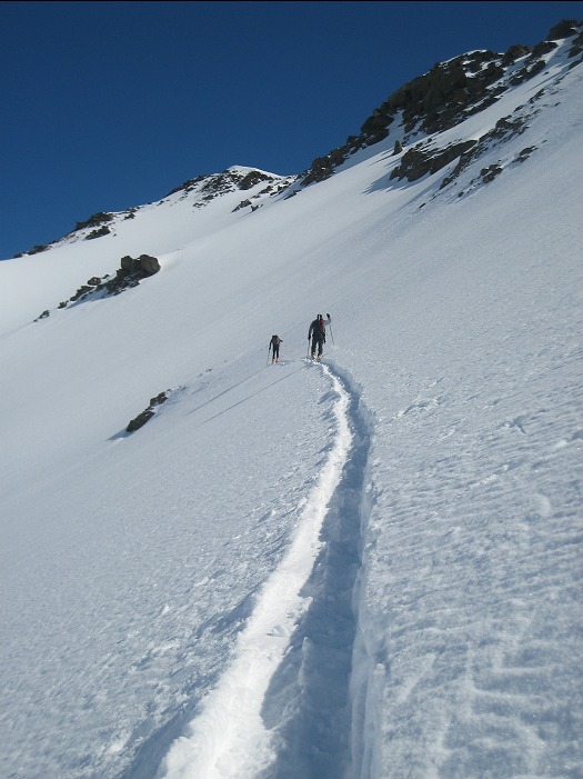 #4 De la Poudre : Une belle trace dans une neige sans défauts. De la Poudre : Une belle trace dans une neige sans défauts.