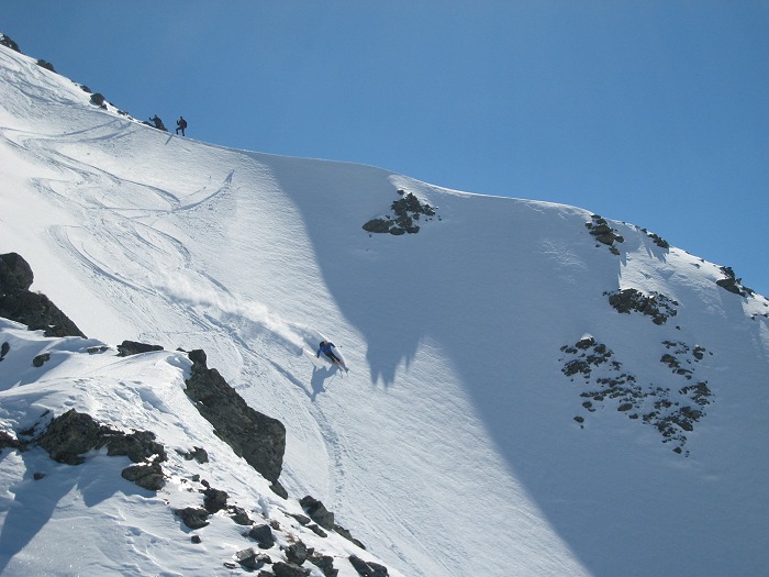 #6 Slide : David en grandes courbes. Trop facile dans ces conditions ! Slide : David en grandes courbes. Trop facile dans ces conditions !