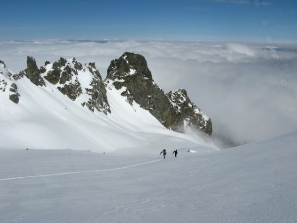 #3 Rocher de l Rocher de l'Evêque : Le brouillard nous suit...