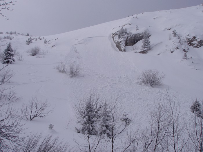 #3 Avalanche : Ça fait peur...on aurait pu être dessous!! Avalanche : Ça fait peur...on aurait pu être dessous!!