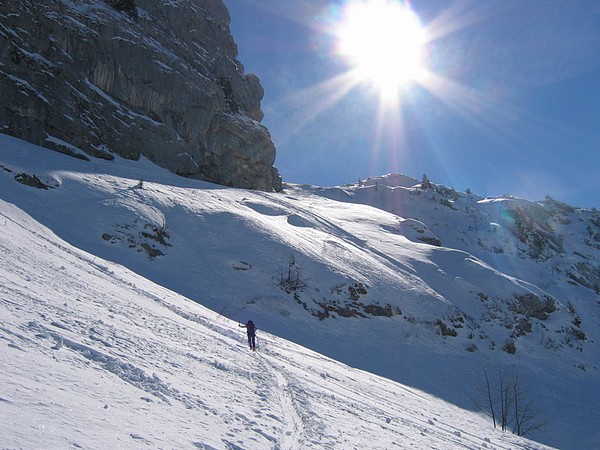 dent de Portes : Arrivée à la dent de Portes