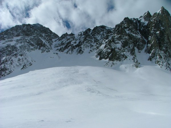 #1 couloir du bas : repèrage visuel à la montée couloir du bas : repèrage visuel à la montée