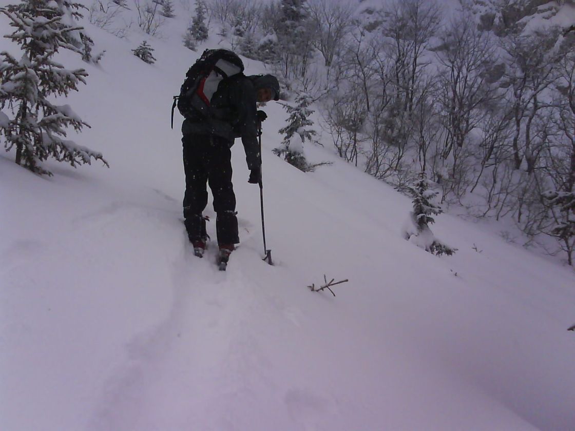 #3 beaucoup de neige : le baton fait 135cm ! beaucoup de neige : le baton fait 135cm !