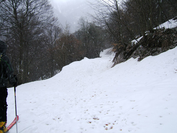 #1 Zucco : Départ sous la neige. Zucco : Départ sous la neige.