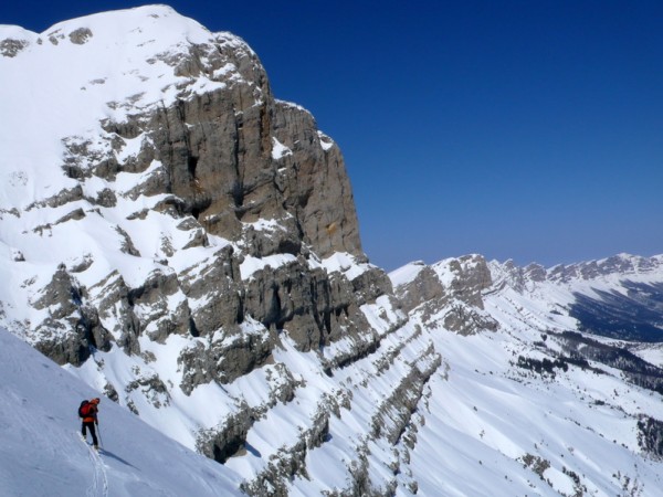 #5 Grand Veymont : Vue sur Le Grand Veymont, au cours de la descente de l Grand Veymont : Vue sur Le Grand Veymont, au cours de la descente de l'Aiguillette