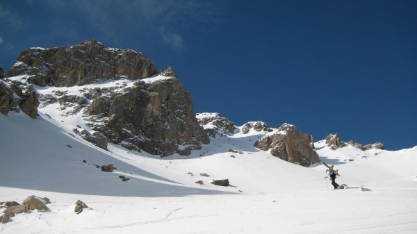 #8 Tête d Tête d'Amont : Vallon sauvage et protégé du vent.