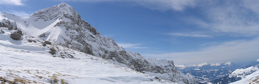 #2 Depuis le col : Corne au Taureau et Dents d Depuis le col : Corne au Taureau et Dents d'Oddaz.