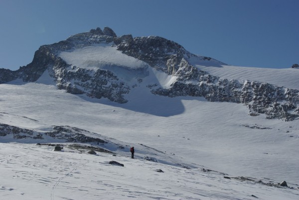 Dôme Blanc du Mulinet : Dôme Blanc du Mulinet et col du Trièves