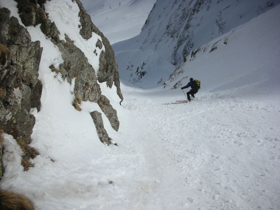 Dans le 1/3 supérieur : Bertrand en action