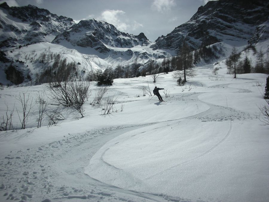 #12 Combe du bas : Bonne moquette pour finir. Combe du bas : Bonne moquette pour finir.
