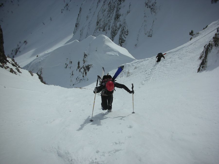 #2 Montée du couloir : Traversée du bas Montée du couloir : Traversée du bas
