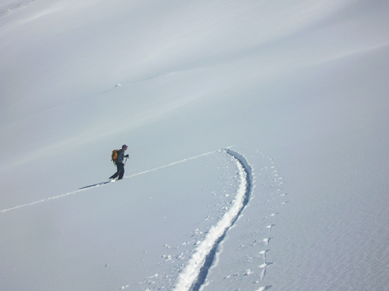 #5 col des berches : Bonheur de la trace dans 50 cm de fraiche!! col des berches : Bonheur de la trace dans 50 cm de fraiche!!