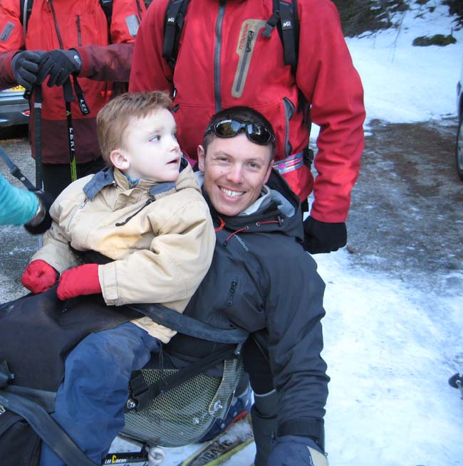 Thibaut et Nat : Thibaut et Nat les deux Mushers du jour