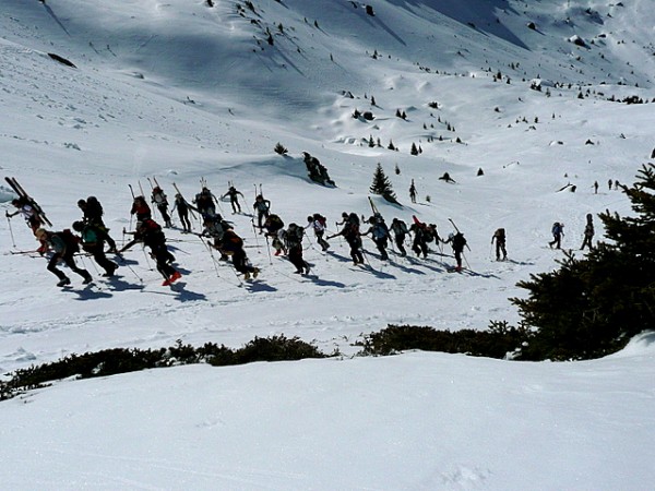 Début montée : Penchage généralisé