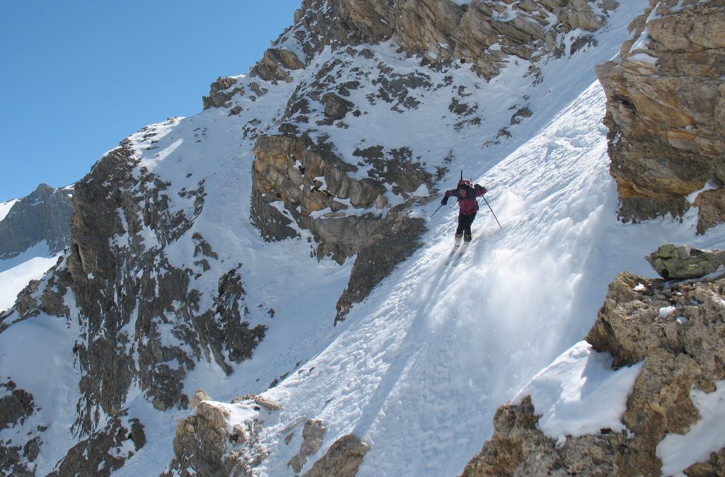 #7 Couloir Nord : Lolo en action... Couloir Nord : Lolo en action...