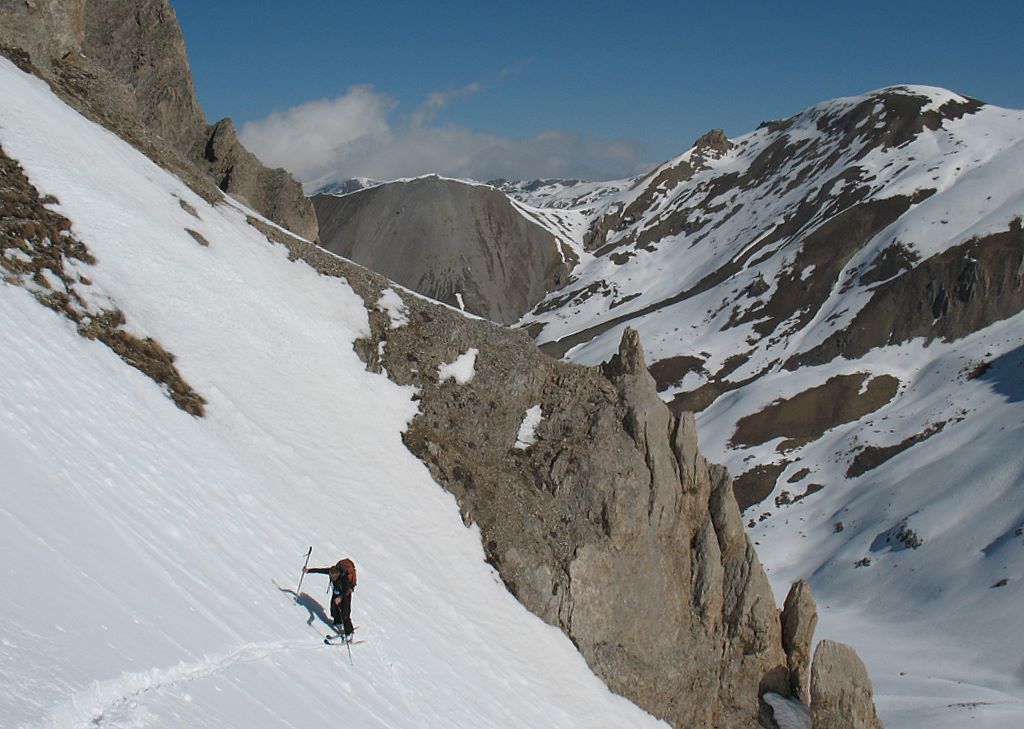 #4 Couloir Nord : Dans le haut du couloir Couloir Nord : Dans le haut du couloir