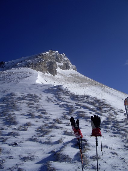 #1 Colde cochette : pas neige mais une belle corniche à passer Colde cochette : pas neige mais une belle corniche à passer