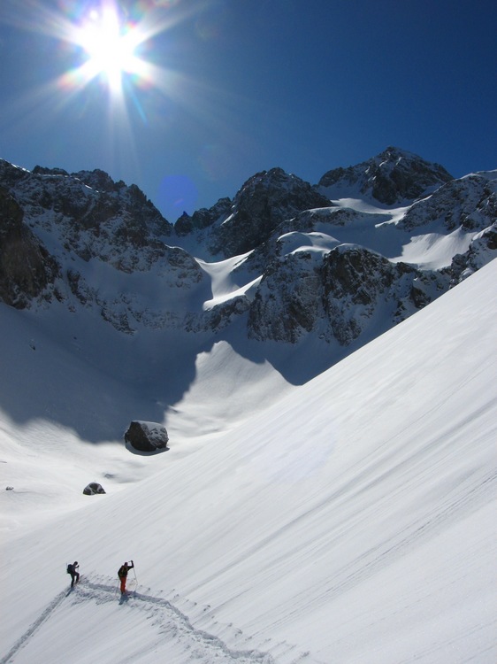 #4 Bassin supérieur de Crop : Avant d Bassin supérieur de Crop : Avant d'arriver au couloir d'attaque.
