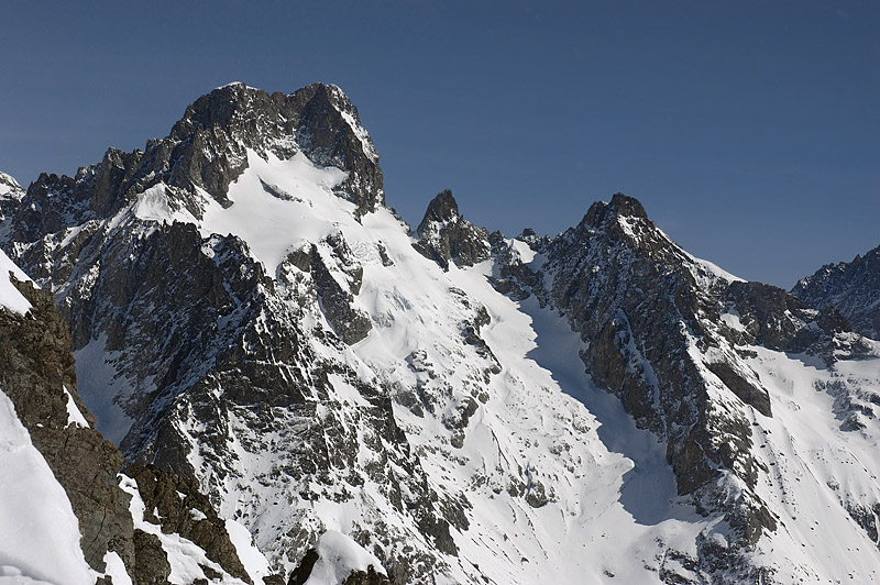 #8 Face sud des Ecrins : Une belle pente. Pour une prochaine ! Face sud des Ecrins : Une belle pente. Pour une prochaine !