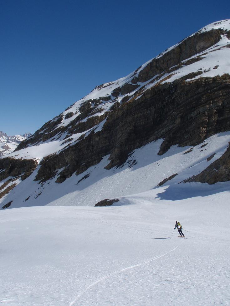 Jour 1 - Pas de la Cavale : Descente agréable au soleil