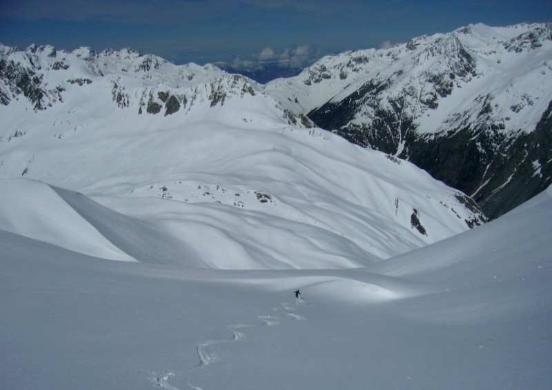 Aiguillettes de Vaujany : Grand ski, paysages superbes et toujours pas un chat!