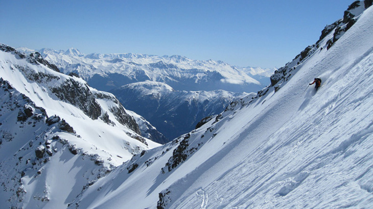 Pointe de Comberousse : Quelle neige !!