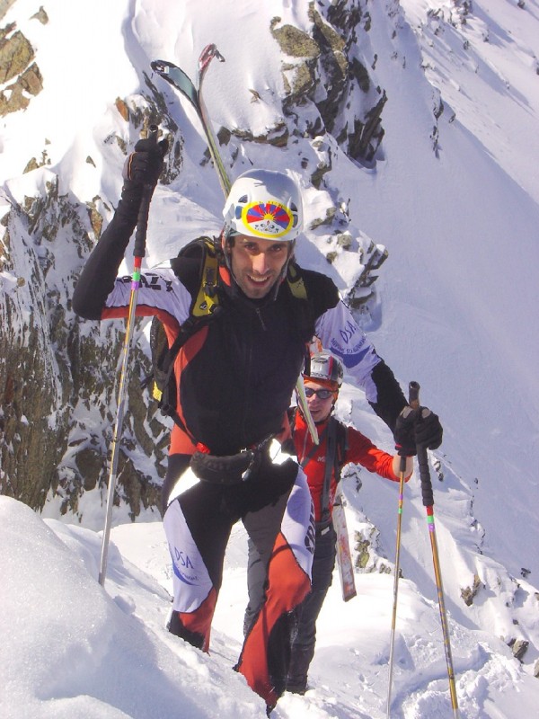 On en termine : Sur l'arête des rochers des Pâtres