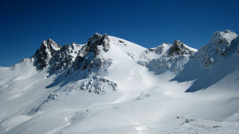 #3 Mont Thabor : Vu depuis le Col de Valmeinier Mont Thabor : Vu depuis le Col de Valmeinier