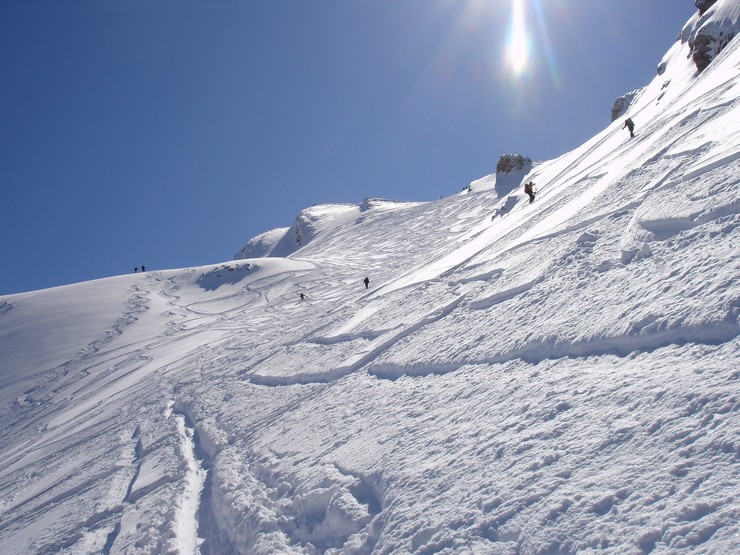 #5 Vue sur le sommet : C Vue sur le sommet : C'esti pas une belle neige