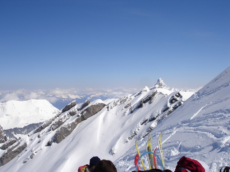 #6 Pointe Percée : Vue du sommet Pointe Percée : Vue du sommet