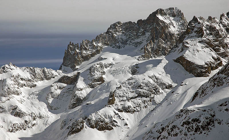 Glacier Vallon de la Pilatte : Conditions du jour (16/04/2008)