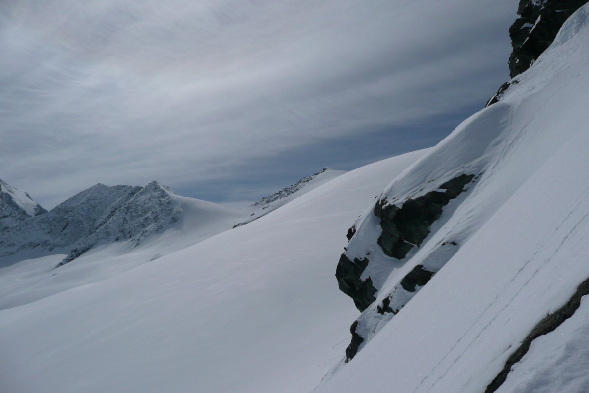 #8 Glacier des Volnets (suite) : Le voile nuageux s Glacier des Volnets (suite) : Le voile nuageux s'épaissit