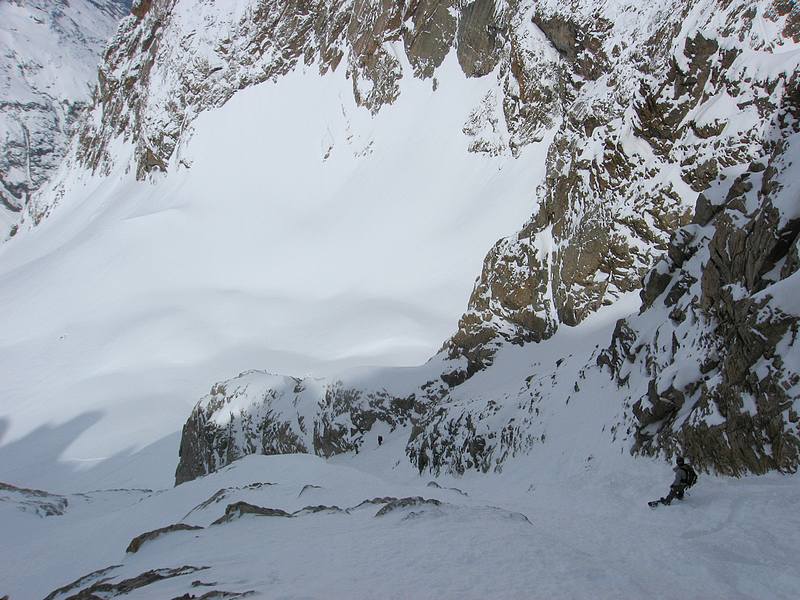 #17 Flambeau des Ecrins : A mi-pente. Flambeau des Ecrins : A mi-pente.